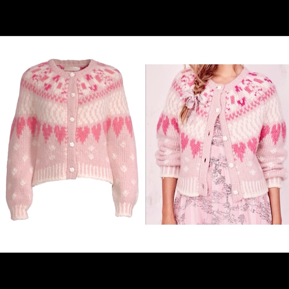 Found-ISO Loveshackfancy Jamie Cardigan
